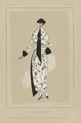 Fleurette, a Tres Parisiens, pub. 1922 (sablonnyomat)