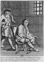 François Ravaillac, IV. Henrik király gyilkosa, börtönben