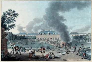 Francia forradalom: „” Reveillon április 28-án a tapétakészítést kifosztották