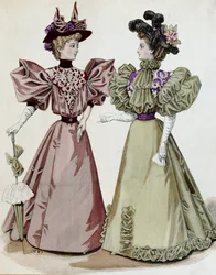 Francia divat, 1895