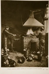 Légitorpedók orrdarabjain dolgozó francia hadianyaggyártók, 1914-1919