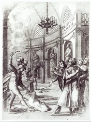 Pierre Corneille (1606-84) 1643-ban megjelent előlapja a Polyeucte számára
