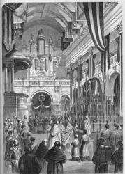 Marechal Pelissier (1794-1864), Malakoff herceg temetése: híres temetés az Invalidusok templomában, június 9.
