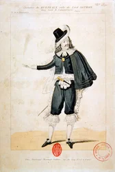 Hurteaux Lord Enrico Ashton szerepében Gaetano Donizetti (1797-1848) Lucie de Lammermoor című operájában