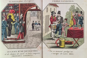 Illusztráció: Eugene Francois Vidocq: Le Paravoleur vagy A gondos dirigálás művészete bármely országban, különösen Párizsban, 1830
