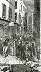 Illusztráció: Quatre Vingt Treize, 19th Century (bw metszet)