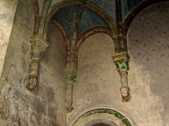 A poitiers-i Szent Hilaire-templom belseje