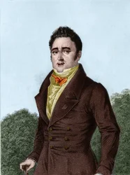 Jacques Lafitte (1767-1844), francia bankár és politikus – metszet „Louis Philippe politikai és magánéletének története” c.