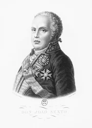 VI. János portugál (metszet)
