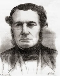 Joseph-François Malgaigne, a "Les Merveilles de la Science" című, 1870 körül kiadott könyvből (litográfia).