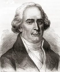 Joseph-Michel Montgolfier, a Les Merveilles de la Science-ből, megjelent 1870 körül (metszet)