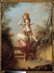 Laeti Peinture de Huet (XVIII. század). 18. századi Musee Cognacq Jay, Párizs