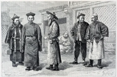Ala-Chan lámái és mongoljai - a „” Le Tour du Monde”-ban, 2. szem. 1887