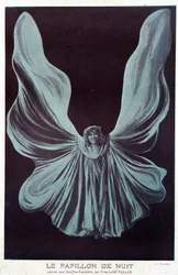 Loie Fuller – a „” Fantasio” című filmben, 1912.12.01
