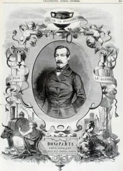Louis Napoleon Bonaparte (III. Lajos Napóleon), a Francia Köztársaság elnöke – Ill.