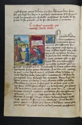 MS Hunter 252 038v oldal a száz új hírből, c.1461-62
