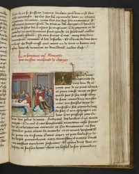 MS Hunter 252 143r oldal a száz új hírből, c.1461-62