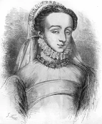 Madame de Sauve (az egyik nő, akit Catherine de Medicis (Caterina de Medici) használt, hogy feljegyzéseket készítsen az udvar embereiről). Más néven Charlotte de Beaune, de Sauve bárónő, majd később de Noirmoutier márquise, IV. Henrik szeretője. A „” Histo