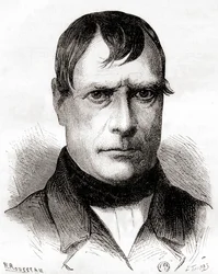 Marie Jean Pierre Flourens, a "Les Merveilles de la Science"-ből, megjelent 1870 körül (litho)