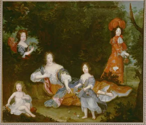 Mme. de Montespan, XIV. Lajos úrnője ... (festmény, vászon)