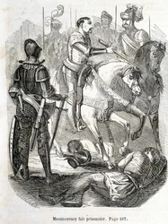 Montmorency fogságba esett Pavie-ban (1525) – L.-P. „Histoire de France” című művében. Anquetil