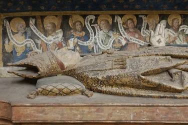 Adrien de Henencourt emlékműve, részlet