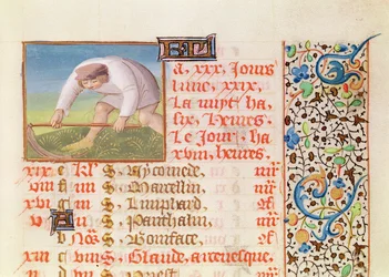 Ms 134 June: Aratás, az órák könyvéből