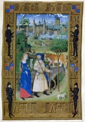 Ms 473 Repülés Egyiptomba, Franciaország Károly óráiból, 1466-69 körül