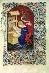 Ms Gen 288 f.291v Scholar, 1460 körül
