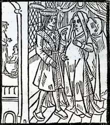 Pathelin és Guillemette, Pierre Pathelin mester bohózata, 1465 körül
