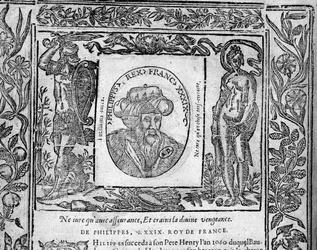 Philippe 1er - a „Franciaország királyainak portréiban”