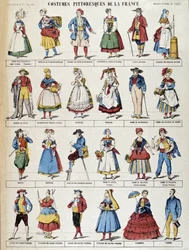 Franciaország festői jelmezei - Epinal képe