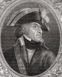 Pierre de Ruel (1752-1821) Marquis de Beurnonville, Louis Blanc (1811-82) "Histoire de la Revolution Francaise" című művéből, Pannemaker (sz. 1822) metszete 1847-62