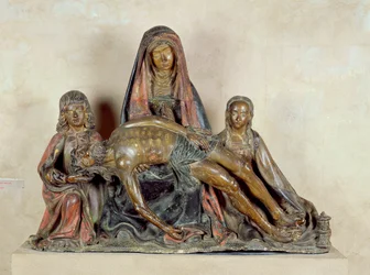 Pieta (festett fa)