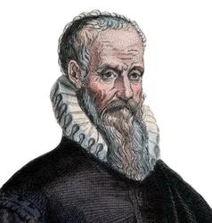 Ambroise Pare (1509-1590) francia sebész portréja.