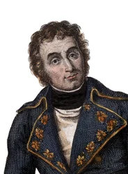 Andre Massena (1758-1817), Rivoli 1. herceg, 1. dEssling herceg, francia katonai parancsnok portréja.