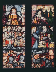 Anne de Montmorency (1493-1567) és gyermekeinek portréja, 1555-60 körül