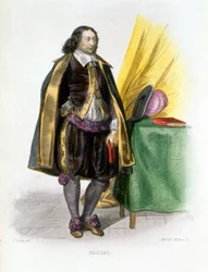 Blaise Pascal portréja – Mennechet „A francia Plutarkhosz” című művében