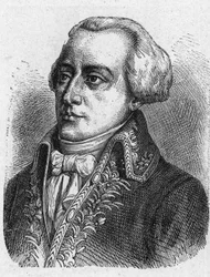 Claude Louis Petiet (1749 - 1806), hadibiztos portréja. Metszet 1889-ből. Magángyűjtemény.