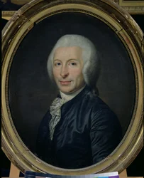 Doktor Joseph-Ignace Guillotin (1738-1814) portréja (olaj, vászon)