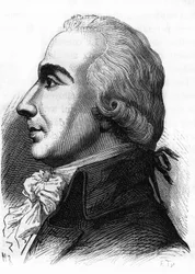 Dominique Joseph Garat (1749-1833) francia jogász, újságíró és filozófus portréja