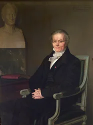 Etienne Esquirol (1772-1840) portréja