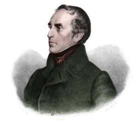 Francois Guizot (1787-1874) francia történész és államférfi portréja. Louis de Cormenin Timon „” LIBRE DES SporERS” című művében. 1842. Magángyűjtemény.