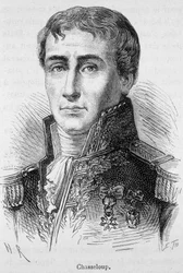 François, de Chasseloup márki portréja – Laubat francia tábornok és mérnök (1754-1833) – Henri Martin „L’Histoire de France” című művében