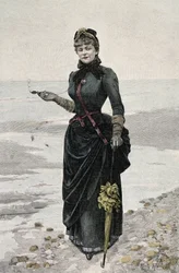 Gyp portréja (Sibylle Gabrielle Marie Antoinette Riquetti de Mirabeau, Martel de Janville grófnője) (1849-1932), Fren francia író