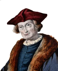 Jacques Auguste de Thou (Thuanus) (1553-1617), a párizsi parlament elnökének portréja.