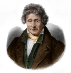 Jean Francois Le Breton (1762-1838) festő és fizikus portréja.