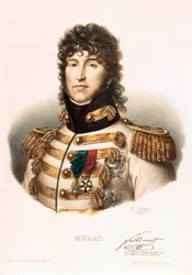 Joachim Murat (1767-1815), marechal de France nápolyi király portréja