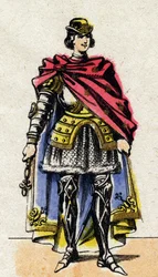 II. Jó János (1319-1364), francia király portréja