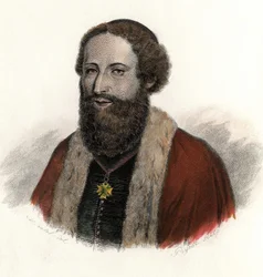 Joseph Pitton de Tournefort (1656-1708), francia utazó és botanikus portréja. A „” Hasznos férfiak portréiban””